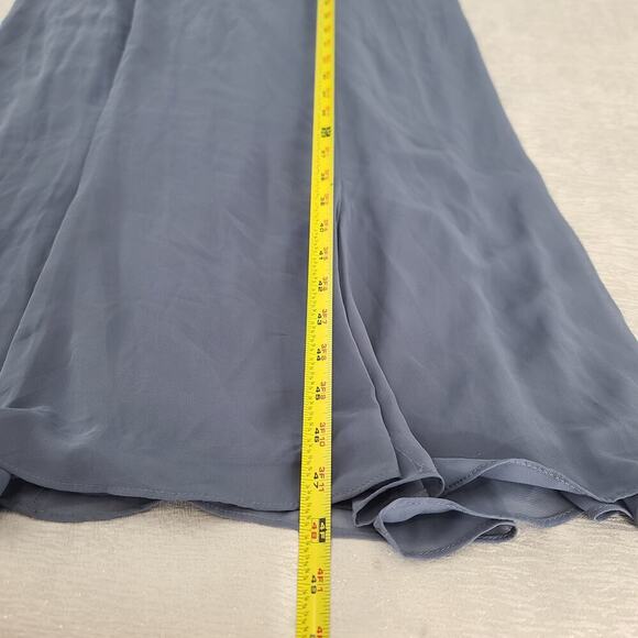 Alex Evenings Angela Firework Sequin Dress Steel Blue SZ 10 Formal Party Wedding - Picture 5 of 10